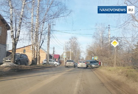 В Иванове на улице Рыбинская произошло ДТП